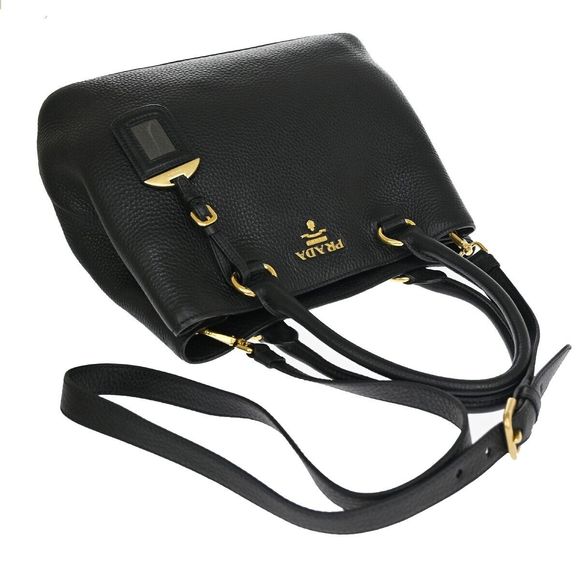 Prada Milano Logo 2Way Shoulder Hand #76544P88B - Picture 6 of 15